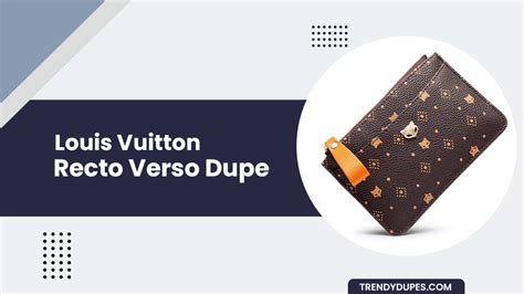 4+ Louis Vuitton Recto Verso Dupe of 2024 .